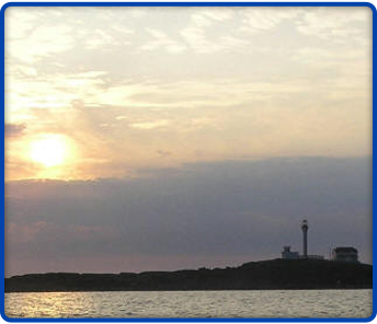 Sunny View of the Lighthouse