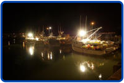 Boats at Night