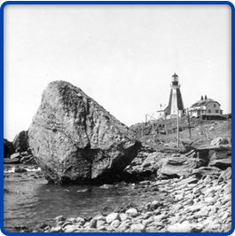 1940s Photo of Sentinel Rock