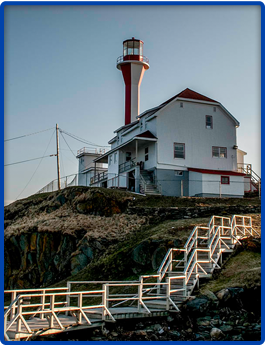 Sunny Day at the Cape Forchu Lightstation - © Bill Curry